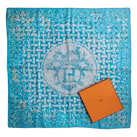 hermes mosaique au 24 scarf|Mosaïque au 24 white .